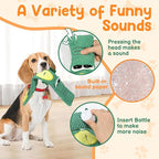 2 Pack Dog Toys for Aggressive Chewers - Interactive Dog Toys, Interactive Puppy Dog Chew Toys with Squeaker & No Stuffing Dog Puzzle Toy (Suitable for Small and Medium Dogs)