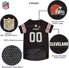 Pets First NFL Cleveland Browns Dog Jersey, Size X-Large, Football Shirt Costume for Pet, Dog Sports T-Shirt, NFL Team Clothing for Cats, Licensed Pet Apparel Available in 7 Sizes and 32 Teams