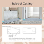 Wild Living Cat Carpet Protector for Pets Prevents and Provides a Solution to cat Ripping up Carpet Under Door Anti Scratch Door Protector cat Scratch Carpet Protector mat with Adhesive