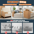 Cat Scratcher Couch Protector - Couch Corner & Armrest Protectors for Cats, Furniture Sofa Protector from Cat Claws Scratch