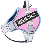 voopet Emotional Support Dog Harness, Professional Service Dog Vest Harness for Small Medium Large Dogs, Reflective Breathable and Adjustable No Pull/Choke ESA Essential Harness