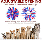1PC Dog Independence Day Costume - Dog Cat Patriotic Collar Puppy Collar Patterns Pet Tutu Collar Pet Blue Costume for Dogs Small Medium Dogs