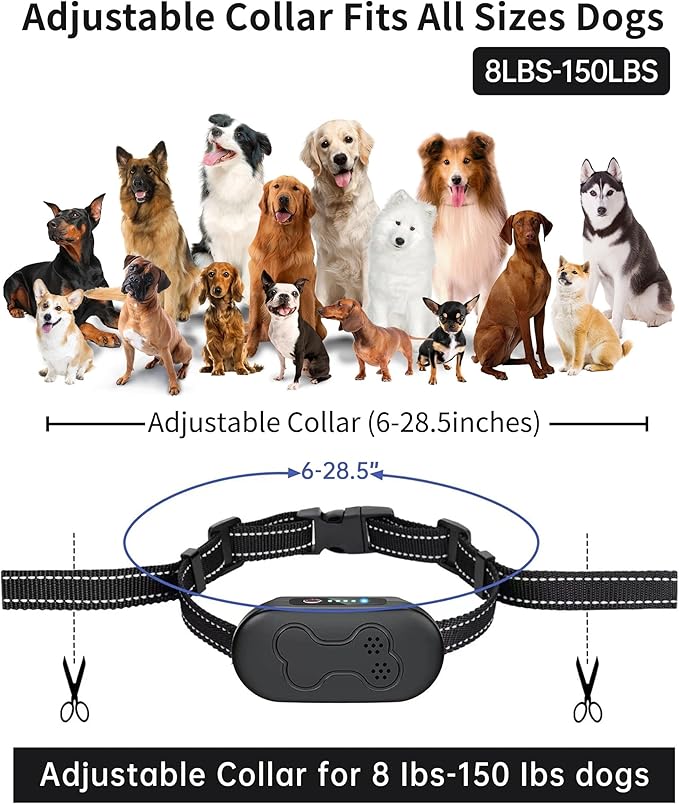 Shock Collar for Dogs 2 Dogs (15-120lbs) 2000FT Dog Shock Collar with Remote Control IPX7 Waterproof Dog Training Collar with Remote 4 Safe Modes Rechargeable Lock Flash Light for All Breeds Black