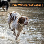 Dog Training Collar with APP Control - 2-in-1 E Collar for Dogs Training 1/2 Mile Range Bluetooth-Enabled Waterproof Dog Training Collar with Remote Control Electric Dog Collar for 15-140 Lbs Dogs