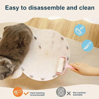 Walbest Cat Houses for Indoor Cats,Cat Cave Beds Pet Hideaway, Condos Cat Sleeping Space,Collapsible Covered Burrowing Cozy Kitten Nest,Sturdy Structure Cat Play Tower Camel