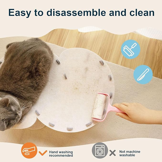 Walbest Cat Houses for Indoor Cats,Cat Cave Beds Pet Hideaway, Condos Cat Sleeping Space,Collapsible Covered Burrowing Cozy Kitten Nest,Sturdy Structure Cat Play Tower Camel