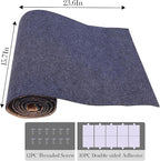 2 Pack Cat Scratch Furniture Protector Trimmable DIY Climbing Scratching for Indoor Couch Protector from Cat Claws, Walls and Tower Replacement (Grey, 15.7'' x 23.6'')