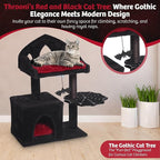 Gothic Cat Tree Duo: Majesty and Mystery Bundle