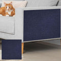 uxcell Self-Adhesive Cat Scratching Mat, 1 Roll 23.6" x 23.6" Couch Protector from Cat Claws for DIY Sofa, Wall, Doors, Cut Anti Cat Scratch Pad Carpet Mat, Dark Blue
