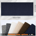 Cat Scratch Pads for Indoor Cats - 100" x 15.8" Trimmable Self-Adhesive Couch Corner Protectors for Cats, DIY Climbing Couch Protector for Scratch Post Cat Tree Shelves Wall (Dark Blue)