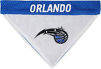 Pets First NBA Dog Bandana - Orlando Magic Reversible Pet Bandana. 2 Sided Home & Away Sports Bandana with a PREMIUM Embroidery TEAM Logo, Large/X-Large