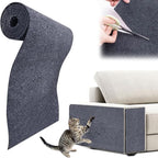 Self-Adhesive Cat Scratching Mat, 118"x11.8" Cat Scratch Furniture Protector, DIY Cat Scratch Pad Self-Adhesive, Trimmable Self Adhesive Couch Protector from Cats Claws, Protects Sofas and Chairs
