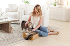 Sexy Liza's Cat Scratching Box-4 Four Reversible Scratch Pads; Lasts 4 Times Longer. No Assembly -Ready to go. Cat Scratch Lounger and Bed.. Comfy Size for The Comfy Chonk.