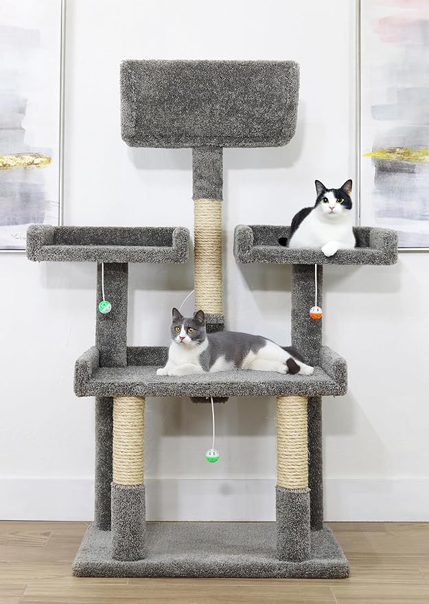 Prestige Cat Trees 56" Extra Large Spacious Cat Tree