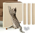 3 Pcs Cat Scratch Furniture Protector Mat 19.7 x 31.5 Inch Cats Pet Scratching Pads Sofa Couch Protector for Chair, Sofa, Couch, Easy Installation