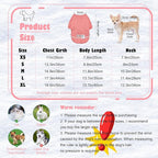 6 Pack Dog Clothes for Small Dogs Girl, Soft and Breathable Puppy Kitten Dog Shirts with Letters for Pet Cats, Summer Dogs' T-Shirts Apparel Sleeveless Vests for Chihuahua Yorkies (XL)