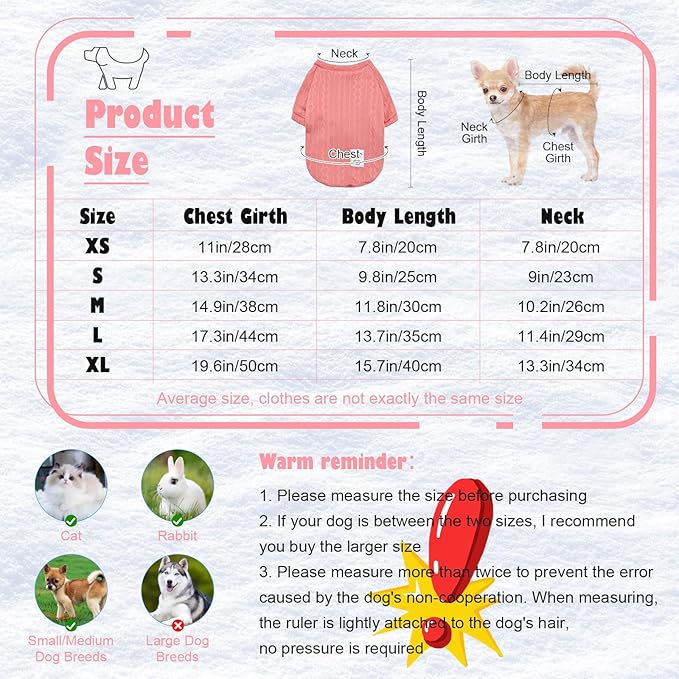 6 Pack Dog Clothes for Small Dogs Girl, Soft and Breathable Puppy Kitten Dog Shirts with Letters for Pet Cats, Summer Dogs' T-Shirts Apparel Sleeveless Vests for Chihuahua Yorkies (S)