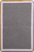SAFAVIEH Cat Scratch Mat Pad Collection, 9" x 14", Light Brown, Sisal Boucle Weave, Velcro & Slip Resistant Backing