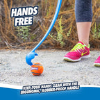 Chuckit! Dog Ball Launcher 12M Sport with 12" Handle Length for Medium 2.5" Dog Balls For Dogs 20-60 lb, Plastic Pet Fetch Ball Thrower, Perfect for Kids, Made in USA, Blue