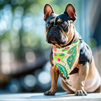 10pcs Dog Bandanas Paisley Pattern for Large Extral Large XL XXL Breed Kerchief Triangle Bibs Scarves Pink Blue Yellow Red Girl Boy Grooming Costume