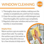 K&H Pet Products Universal Mount Kitty Sill Hooded Fleece 14 X 24 Inches
