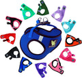 EcoBark Step in Dog Harness - Reflective Teacup Breed Soft Luxurious Mesh Dog Harnesses for XXS, XS, & Small Breed Dogs - Eco-Friendly Secure Halter No Pull Adjustable Pet Vest (Royal Blue, XXS)