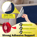 78.7"x15.8" Large Couch Protector from Cat Claws,Anti Scratch Furniture Protector for Cats Corner Wall Scratcher,Replacement for Cat Tree Post Shelves