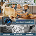 High Sensitivity Dog Door Bell 2026 Version, Dog Doorbells for Potty Training – Dog Bells to Go Outside, 1000Feet Range, Waterproof Button, 55 Melodies & 5 Notification Modes (1 Button)