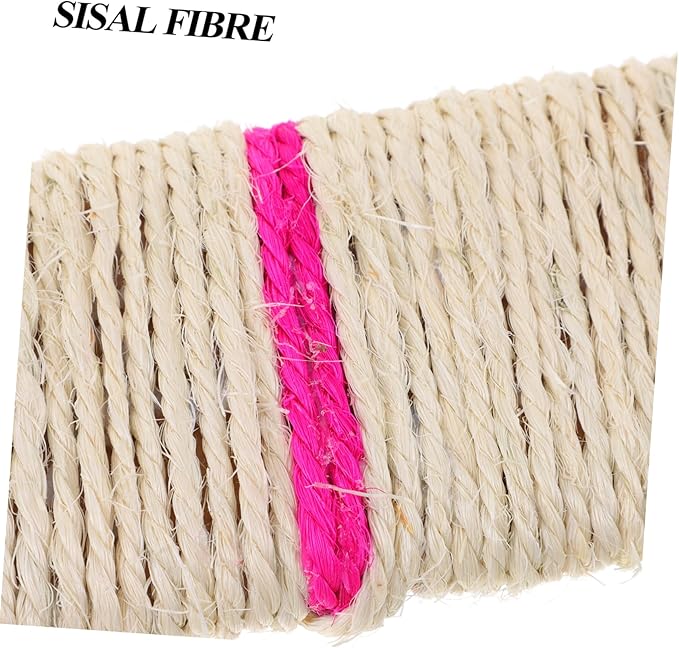 Sisal Cat Scratcher Hanging Pad Random Color for Corners Durable Scratch Mat for Cats Healthy Outlet for Natural Instincts Keeps Cats Entertained and Engaged