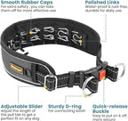 Mayerzon Patented No Pull Collar for Small Medium Large Dogs Beagle German Shepherd Rottweiler, Martingale Anti Pull Dog Collar with Buckle for Walking Training, Reflective, Adjustable, Waterproof