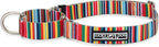 Lucky Love Dog Martingale Dog Collar - Adjustable, No-Slip, Durable, & Soft Webbing Collar for Male and Female Dogs Ideal for Training & Walking - Hippie, Large