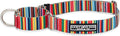 Lucky Love Dog Martingale Dog Collar - Adjustable, No-Slip, Durable, & Soft Webbing Collar for Male and Female Dogs Ideal for Training & Walking - Hippie, Medium