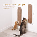 24 Inch Wall Mounted Cardboard Scratcher (Pack of 2)