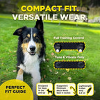 Dogtra 200iQ Remote Training E Collar – 100 Levels, Tone, Vibration, 1/2 Mile Range – Compact, Waterproof, One-Handed Control for Dogs 10 lbs+ – Lightweight Design for Daily Training – Black Leopard