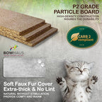 Tall Cat Tree for Indoor Large Cats or Kittens, Multi-Level Cat Activity Tree with Scratching Posts, Hammock, Cat Cave Condo, Modern Cute Small Cat Climbing Tower with Widened Perch