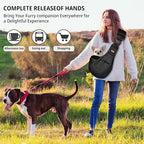 CUBY Dog and Cat Sling Carrier - Adjustable Breathable Mesh Small Pet Sling - Soft Pouch and Tote Design - Suitable for Puppy, Small Dogs Cats Outdoor