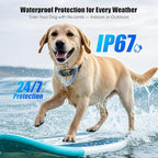 Smart AI Bark Collar for Large Medium Small Dogs, Anti Barking Device with 5 Training Modes, Exclusive Forced Bark-Stopping, Rechargeable IP67 Waterproof Bark Collar with 5 Sensitivity (Black)