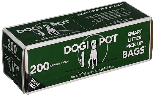 DOGIPOT 1402-1- Litter Pick up Bag Rolls (200 Bags per Roll)