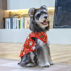 CuteBone Dog Christmas Shirts 2-Pack Soft Pet Clothes Breathable Summer Vest for Small Puppy and Stretchy Cat Apparel 2BX16XS
