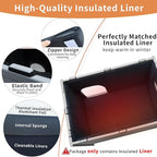 Rockever Insulated Outdoor Dog House Liner, Dog House Outdoor Indoor for Large Dogs, Plastic Elevated Outdoor Dog House Waterproof Dog Kennel with Window, Clean Easily (Only Liner)