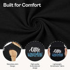 Parisian Pet Dog Shirt – 100% Cotton Shirts for Small Dogs – Sleeveless Black Puppy Vest – Lightweight and Breathable Pet Apparel – Funny Summer Boy Dog Clothes - Stretchy Cute T Shirts for Dogs