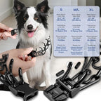 Pinch Collar for Dogs, Prong Training Collar with Quick Release Buckle for Dog Pulling Behavior Correction, Adjustable Pinch Leashes (Small / 12.5-18" Neck Size)