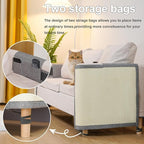 Uross Natural Sisal Cat Couch Protector Scratch Furniture Protector- Couch Protector from Cat Claws, Anti Couch Corner Sofa Protectors Furniture Scratch Guards for Cats - Left