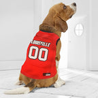 NCAA Basketball Pet Jersey LOUISVILLE CARDINALS Dog Jersey, Medium