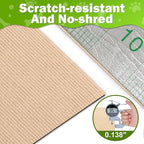 Bed Cat Scratcher Pad,47.2"x15.8"Cat Scratching Mat,Self-Adhesive Trimmable Anti Scratch Bed Couch Wall Corner Furniture Protector from Cat Claws,Easy Use for Cat Carpet/Door/Post