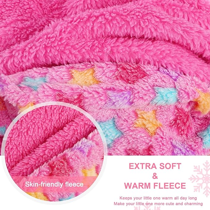 Dog Sweater Fleece Dog Hoodie Winter Puppy Clothes for Small Dogs Boy Girl Pet Hoodies Cold Weather Doggie Coats Fall Doggy Sweatshirt for Chihuahua Yorkie Cat Sweater Costume, Rose Pink, S