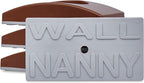 Wall Nanny - Baby Gate Wall Protector (Made in USA) Protects Walls and Doorways from Pet Gates - for Pressure Mounted Indoor Safety Baby Gates - Brown
