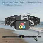 Aikko Dog Shock Collar with Remote - IPX7 Waterproof, 3 Modes (Beep, Vibration, Shock) - Adjustable E-Collar for Training Small (10 lbs to 120 lbs) Rechargeable Anti-Bark Collar for Large Dogs
