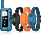 Jugbow Dog Training Collar for 3 Dogs – 4200FT Training Collars with Remote, Rechargeable IPX8 Waterproof E-Collars for Small, Medium & Large Dogs (5-120 lbs)
