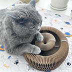 Magic Accordion Cat Scratching Board - Interactive Toy for Bored Indoor Cats, for Indoor catscat Toys for Scratching Fun & Durable Cat Toys 2Pack